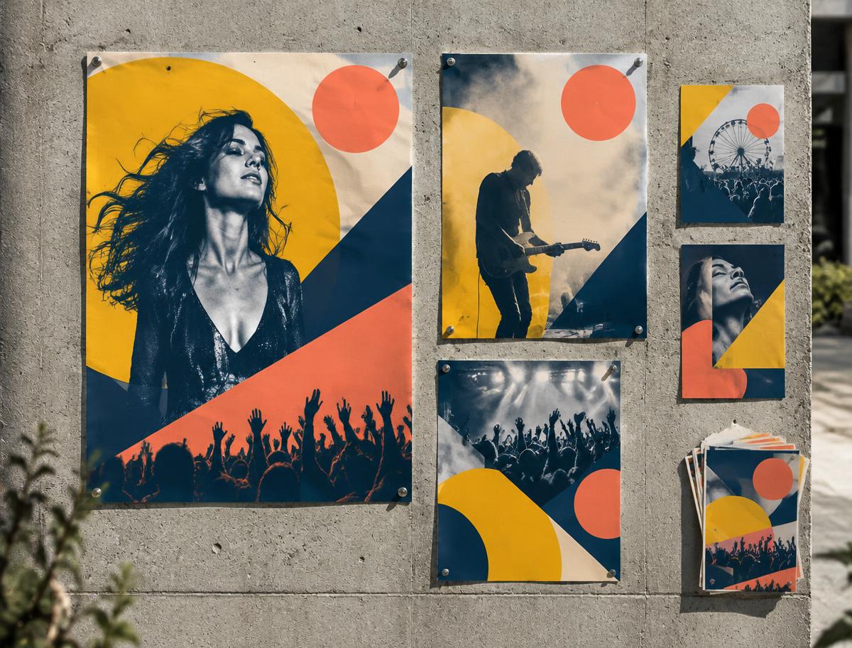 Soundfield Festival — sample graphic design concept